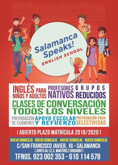 Academia de Inglés - Salamanca Speaks English School